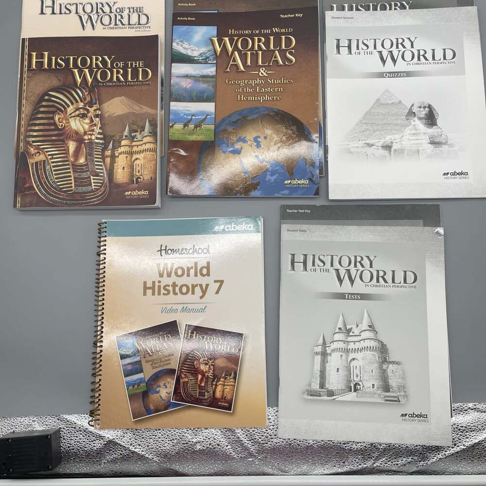 Abeka History of the World In Christian Perspective 5th Ed Set Grade 7